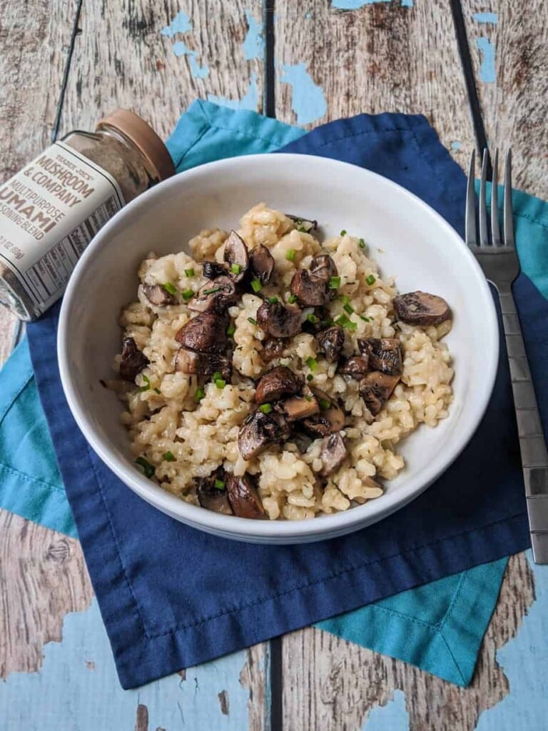 Mushroom Risotto | A Nerd Cooks