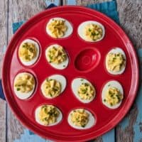 Ranch Deviled Eggs