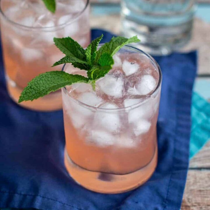 Strawberry and Cucumber Vodka Gimlet | A Nerd Cooks