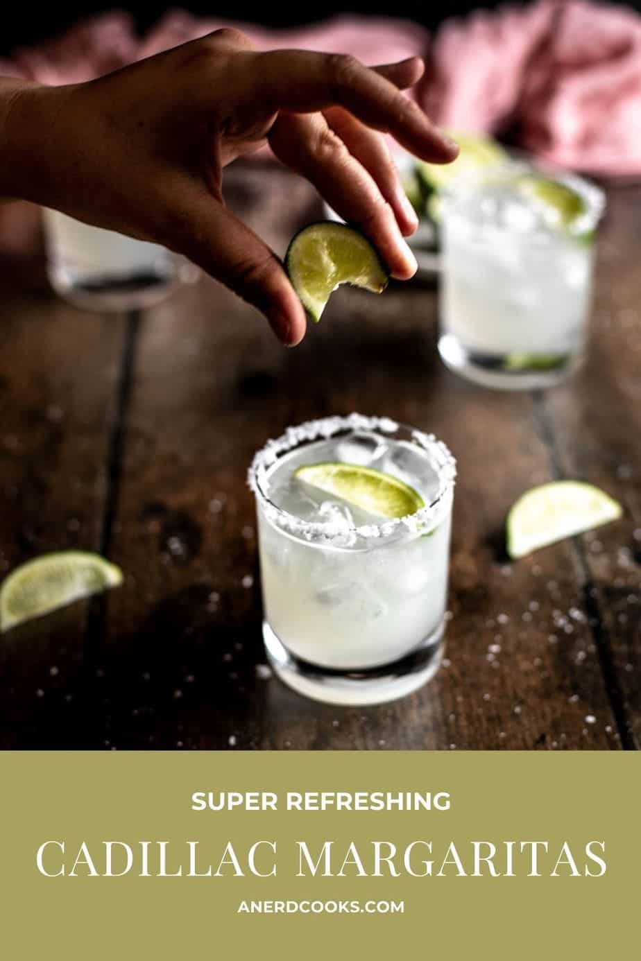 Cadillac Margarita Recipe (top shelf liquor!) A Nerd Cooks