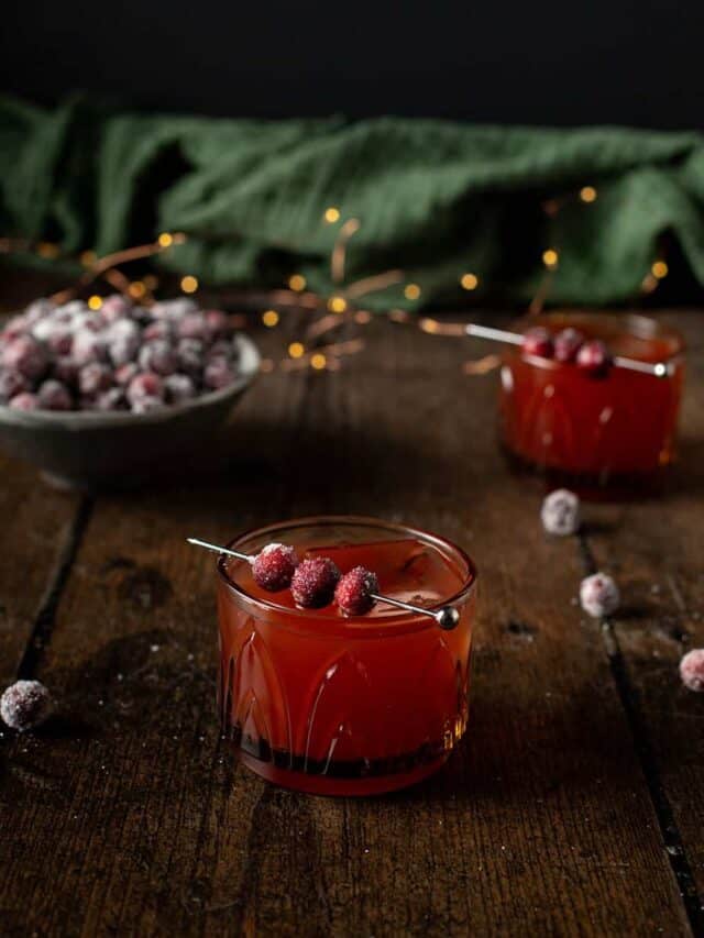 Thanksgiving and Christmas Mocktail