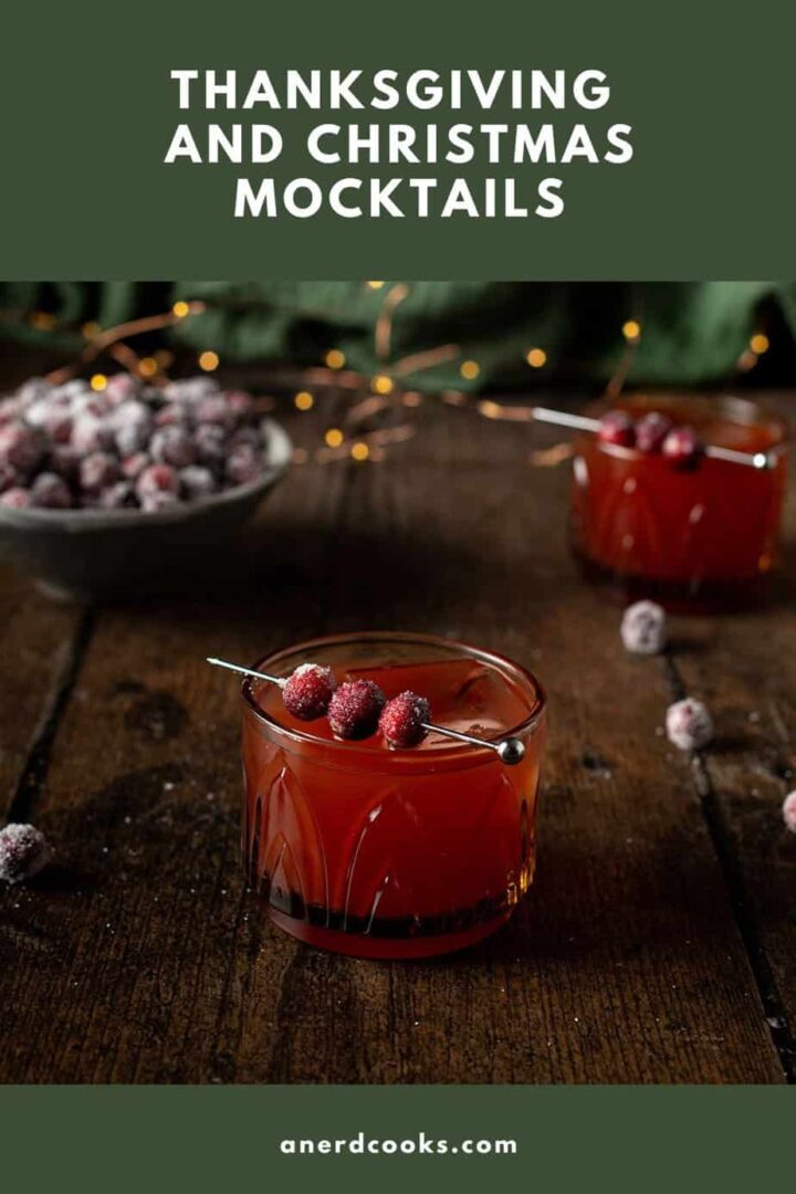 Thanksgiving Mocktail (Holiday Mocktail) – A Nerd Cooks