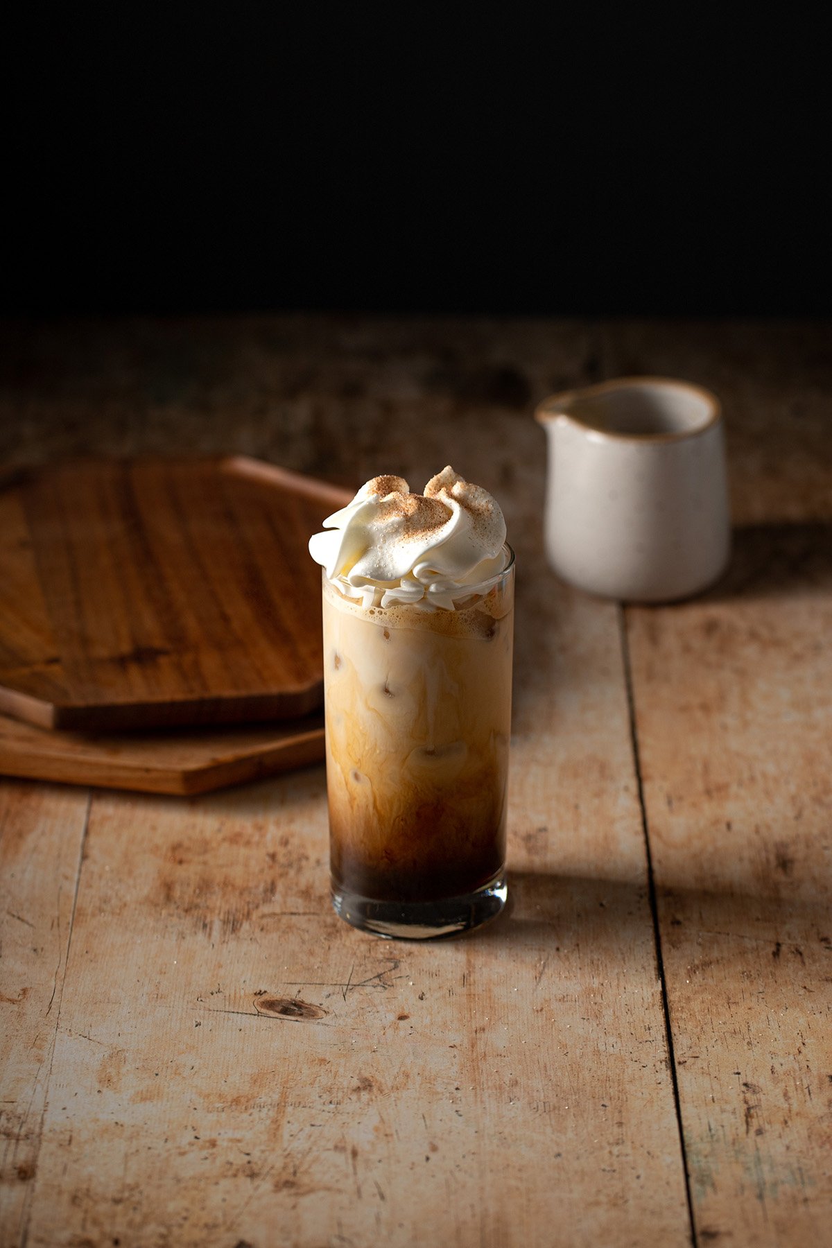 Iced Cinnamon Dolce Latte - The Healthful Ideas