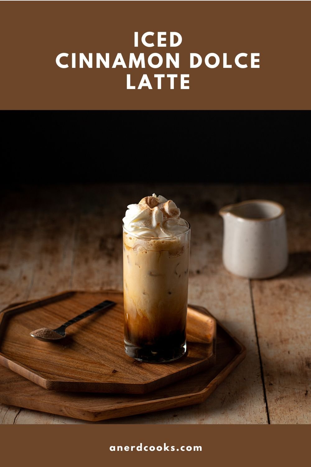 Iced Dirty Chai Latte