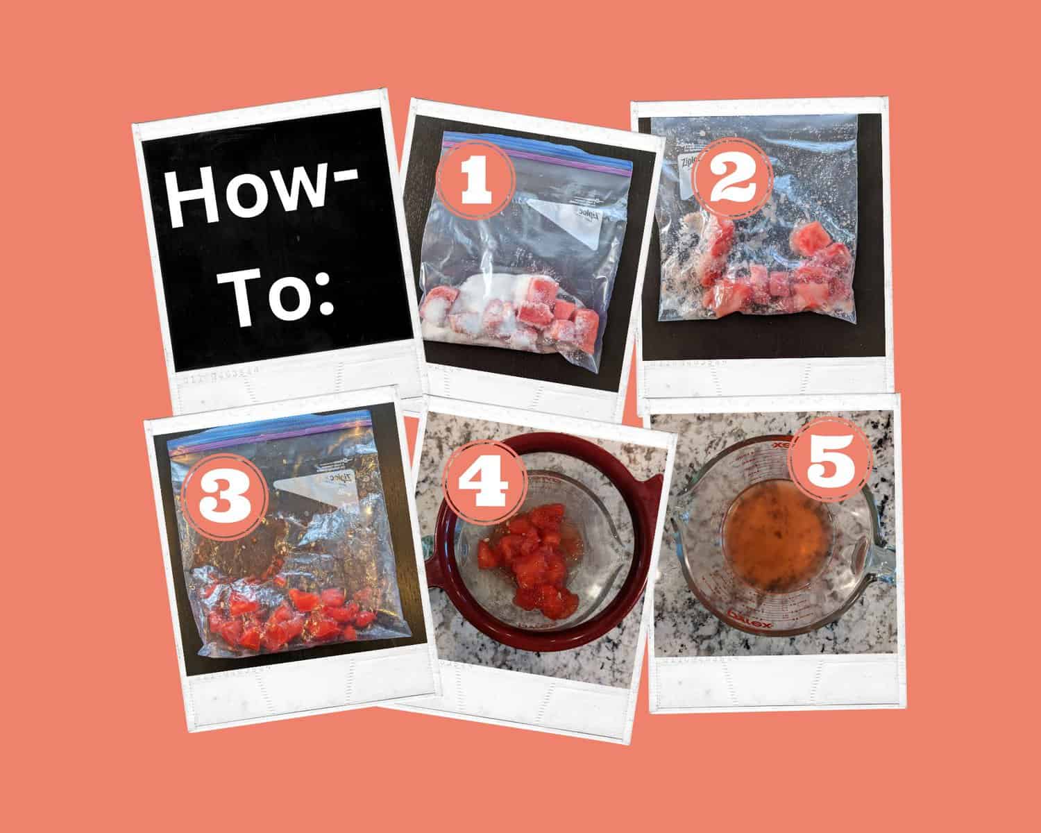 how to photos for how to make watermelon syrup